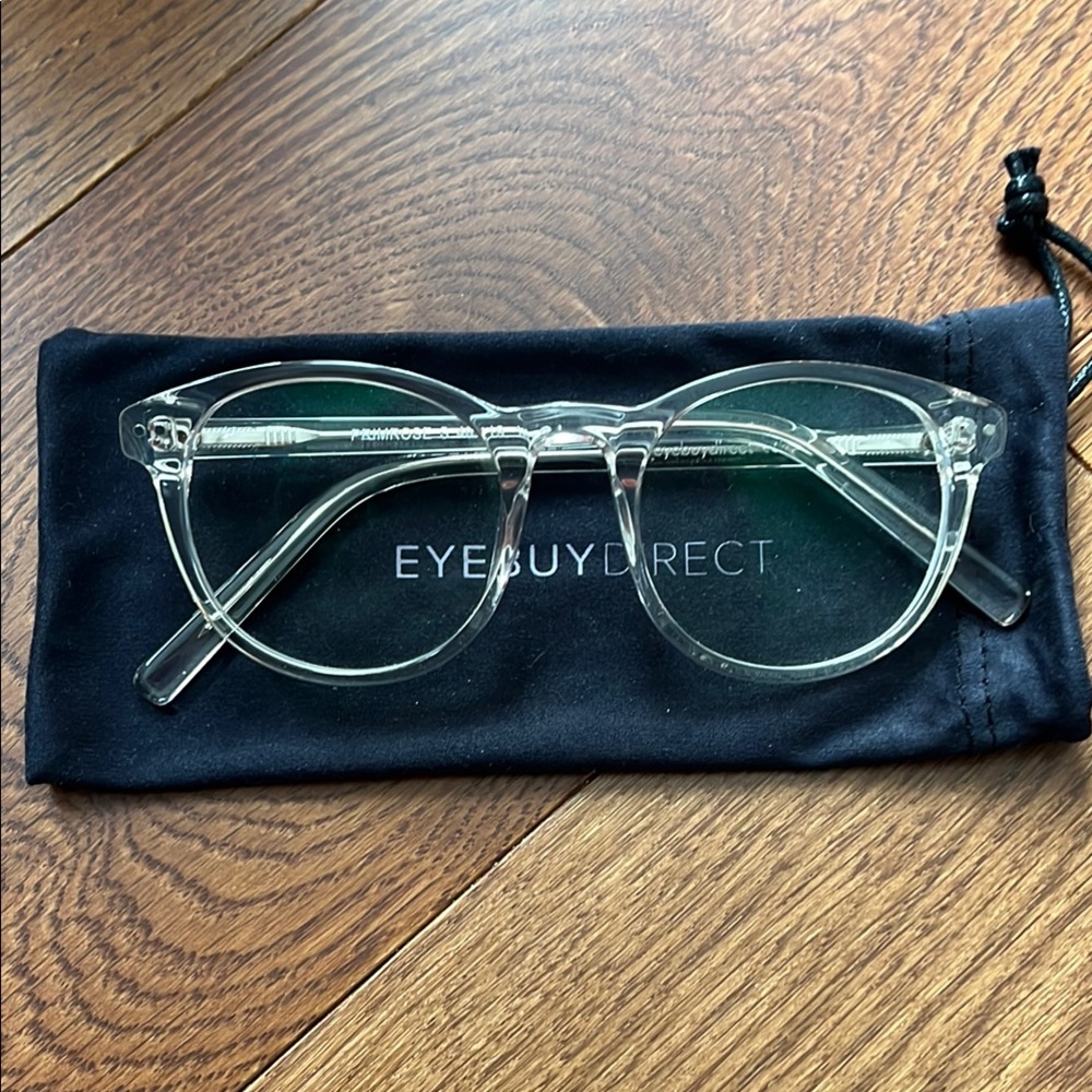 Clear Blue Light Blocking Glasses by EyeBuyDirect